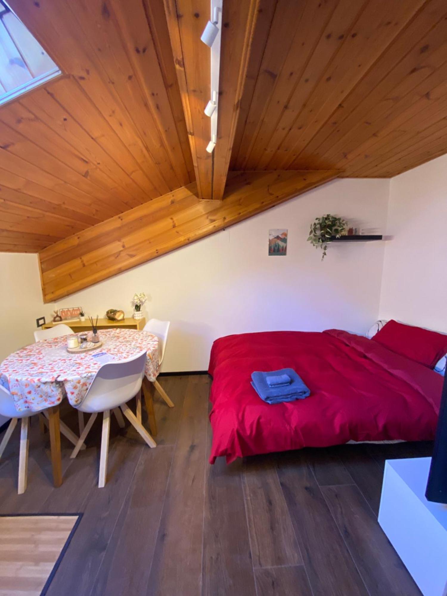 Romantica Mansarda Alpina-Ski & Natura Teser im Fleimtal Exterior foto